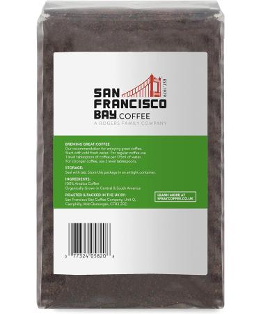 San Francisco Bay Coffee Organic Rainforest Blend Ground 908g - Buy Online on GoSupps.com
