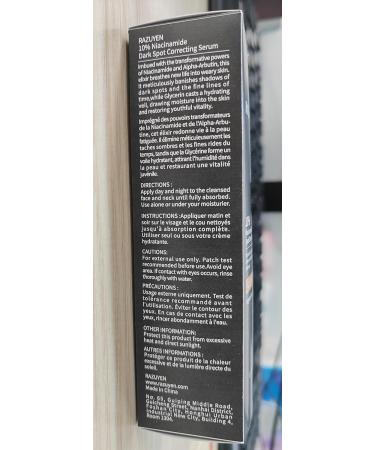 10% Niacinamide Serum with Panthenol & Arbutin - Hydrating Face Serum for Even Skin Tone & Radiance - 30 ml - Buy Online on GoSupps.com