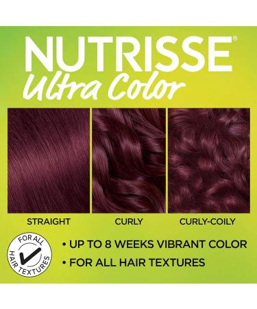 Garnier Nutrisse Ultra Color BR3 Intense Burgundy Permanent Hair Dye - 1 Count - Buy Online on GoSupps.com