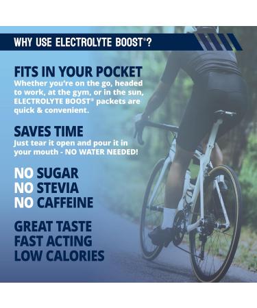 Electrolyte Powder Packets with Cognizin Take Without Water, Hydration Extending Supplement, No Sugar, No Stevia, No Caffeine, No Water Needed, Dissolves in Mouth, 14 Pack - Buy Online on GoSupps.com