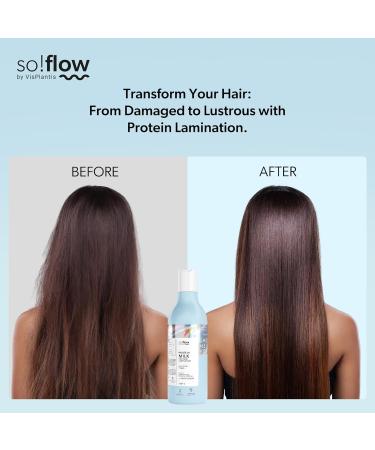 So!Flow Protein Milk for Hair Lamination - Reishi Mushroom Infusion for Ultimate Hair Restoration and Shine with Natural Adaptogens - Buy Online on GoSupps.com