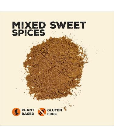 Nature Kitchen Mixed Sweet Spices Ground 500g - Gluten-Free & Vegan Seasoning Blend for Cooking, Marinades, Sauces, & Grilling - Buy Online on GoSupps.com
