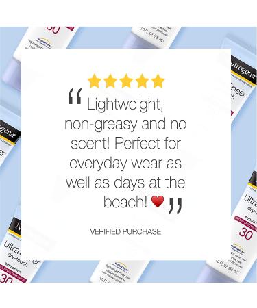 Neutrogena Ultra Sheer Dry-Touch Sunscreen SPF 30 - Oxybenzone-Free, Water-Resistant, Non-Greasy, Travel Size (3 Pack) - Buy Online on GoSupps.com