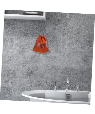 Baluue Hair Dryer Storage Bag Drawstring Hair Dryer Bag Hair Dryer Sack Hair Dryer Travel Bag Pvc 32x28x0.6cm Coffee - Buy Online on GoSupps.com