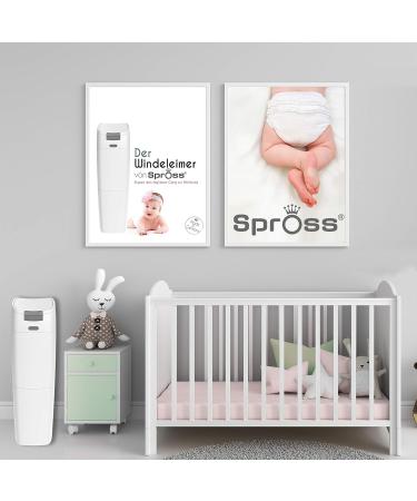 Spross Refill Cassettes for Diaper Pail - 12 Pack | Odor Protection & International Shipping - Buy Online on GoSupps.com