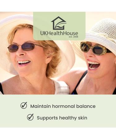 UKHealthHouse Starflower Oil Borage Oil Capsules 1000mg x 30 - High Strength Omega 6 with 20% GLA for Women's Health - Skin, Digestion, Headaches & More - Buy Online on GoSupps.com