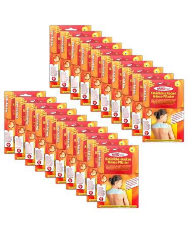 20x Wundmed neck plaster | Heat plaster neck plaster | Pain plaster heat therapy shoulder | Heat pad back