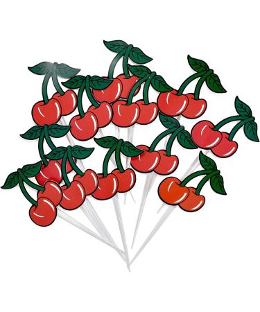 Cherry Cupcake Topper Picks for Birthday Cake Decorations - Buy Online on GoSupps.com