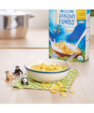 Nature's Path EnviroKidz Organic Frosted Amazon Flakes Cereal - 11.5 oz (325 g) - Buy Online on GoSupps.com