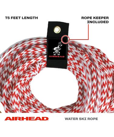 Airhead Ez Up Slalom Training Rope - 75-Foot Water Ski Rope for Learning | 1-Section Design - Buy Online on GoSupps.com