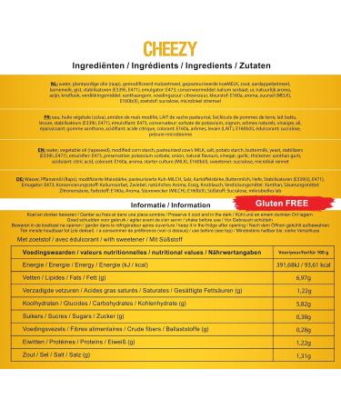 Rabeko Zero Sauce Cheezy 1 x 350 ml without Sugar and Low Fat - Healthy Low Carb Products - Buy Online on GoSupps.com