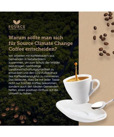  Source Climate Change Whole Coffee Beans - Organic Medium Roasted Reward by Source Climate Change Caf - Unique Origin Traceable & Freshly Roasted - Aromatic Balanced Body with Praline 1kg Mexico - Buy Online on GoSupps.com