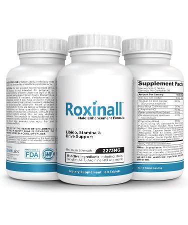 Stamina Pills for Men - Enhance Performance & Endurance with L Arginine & Maca | 60 Capsules - Buy Online on GoSupps.com