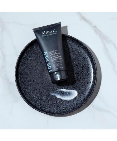 Alma K Refreshing Shampoo and Shower Gel - 2 in 1 Mens Body Wash and Clarifying Shampoo - Antioxidant-Rich with Argan Oil Dead Sea Minerals - 6.8 oz 6.76 Fl Oz (Pack of 1) - Buy Online on GoSupps.com