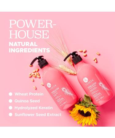Luseta Keratin Conditioner | Hydrating & Nourishing for Dry Damaged Hair | 16.9 Fl Oz | International Shipping Available - Buy Online on GoSupps.com
