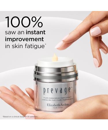 Elizabeth Arden PREVAGE Multi-Restorative Night Face Cream with Idebenone & Bio-Rhythm Recovery Complex Moisturizer for Smoother Firmer Skin 1.7 oz - Buy Online on GoSupps.com