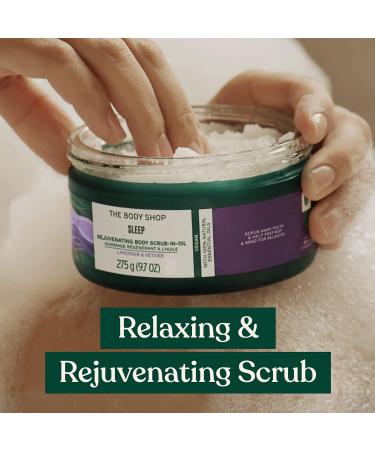 Buy The Body Shop Sleep Rejuvenating Body Scrub-in-Oil | Lavender & Vetiver | Vegan Exfoliating Skin Care 9.7oz International Shipping - Buy Online on GoSupps.com