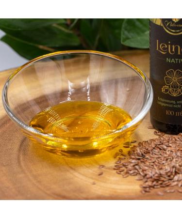 Naturezon Bio Linseed Oil 100ml - Freshly Pressed Cold-Pressed Oil | Pre-Order Now for International Shipping - Buy Online on GoSupps.com