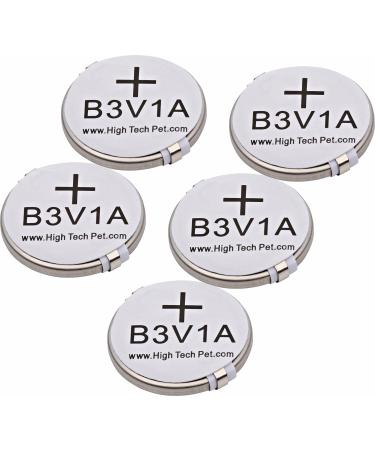 Synergy Digital Dog Collar Batteries Works with High Tech Pet MS-4 Digital Collar Dog Collar (Li-Ion 3V 270 mAh) Combo-Pack Includes: 5 x DC-36 Batteries