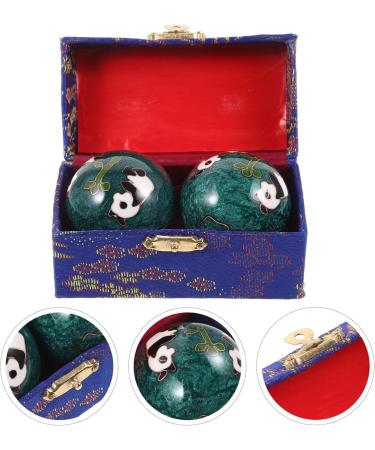Healvian Baoding Balls - 2 Pieces Chinese Massage Balls for Stress Relief & Hand Exercises | Gift Box Included - Buy Online on GoSupps.com