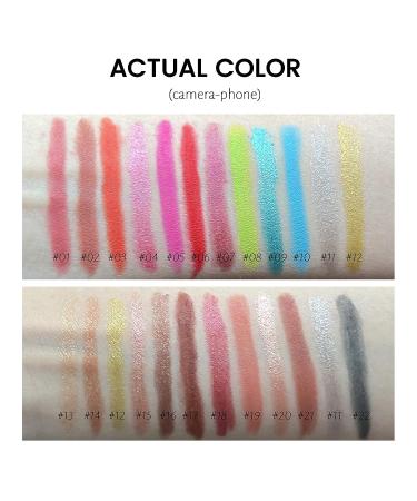 Wismee Eyeshadow Stick - Shimmer & Matte Cream EyeShadow Pencil for Makeup | Eye Brightener Gift for Women - Buy Online on GoSupps.com