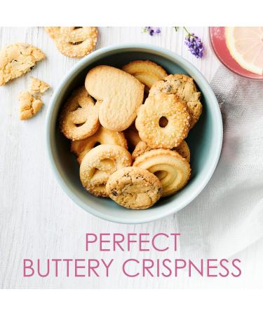 Royal Dansk Love Spring Cookie Collection - Salted Caramel, Vanilla, Lemon Lavender Butter Cookies - Easter Assorted Variety Tin - 10.6 oz - Buy Online on GoSupps.com