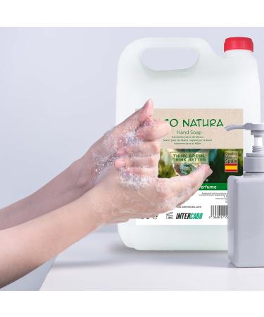  INTERCABO Hand soap 5 liters - Liquid soap in economical packaging - Cream soap - Can of soap for all skin types - Ideal for hotels offices and commercial spaces - Buy Online on GoSupps.com