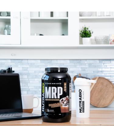 NutraBio MRP - Complete Meal Replacement Protein Powder 2.5lbs - Delicious Chocolate Flavor - International Shipping Available - Buy Online on GoSupps.com