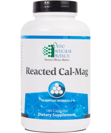Ortho Molecular Product Reacted Cal-Mag - 180 Capsules - Buy Online on GoSupps.com