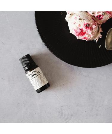 Organic Lavender Essential Oil 10ml - Relax & Destress - Sustainably Sourced from Provence, France - Buy Online on GoSupps.com
