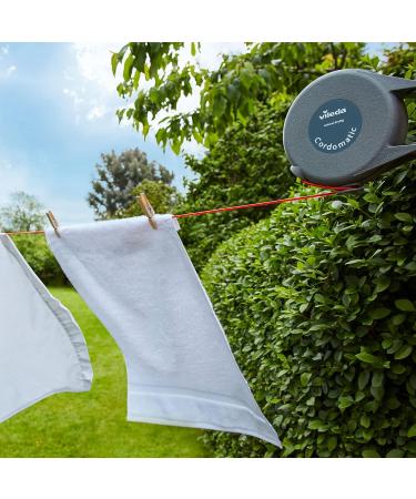 Pro-Kleen Path & Patio Cleaner - Concentrated Liquid Solution - Makes up to 15 Litres - Fast & Effective Results (5 Litres) & Vileda Cordomatic Retractable Washing Line with 15m Outdoor Clothes Line + Washing Line - Buy Online on GoSupps.com