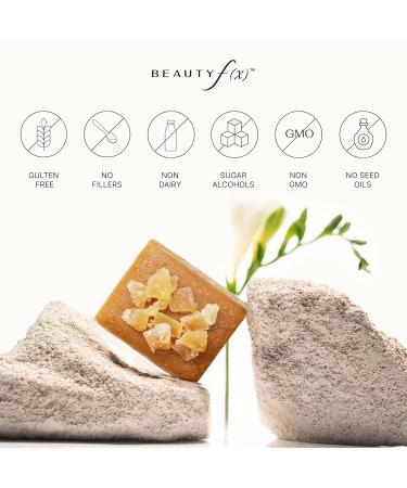 Beauty f(x) Protein Beauty Bites Collagen Bars Lemon Ginger Turmeric Collagen Protein Bars for Women 10g Protein, 110 Calories, No Added Sugar Supports Skin, Hair, and Nails - Buy Online on GoSupps.com