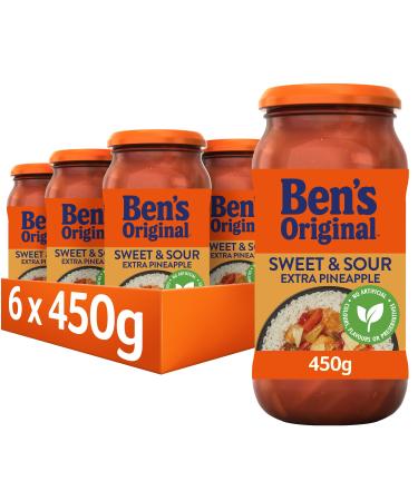 Ben'S Original Sweet & Sour Extra Pineapple Sauce 450G 1 x 1 g