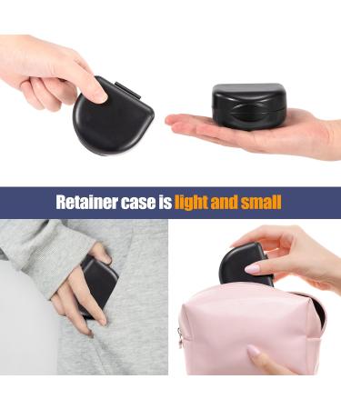 Heveer Braces Box | Durable Denture Container for Storage | Black Dental Splint Box - Buy Online on GoSupps.com
