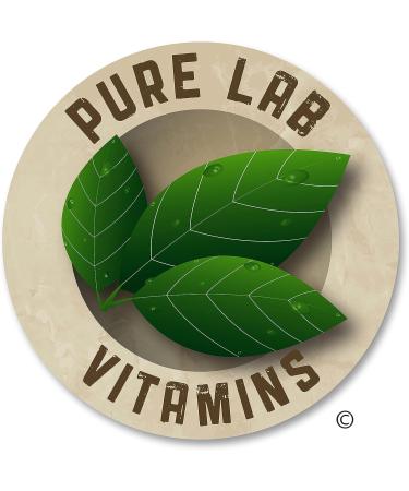 Pure Lab Vitamins Carbonyl Iron 90 Vegan Caps - High Bioavailability with VIT C - Non-Constipating Red Blood Cell Support - Made in Canada - Buy Online on GoSupps.com