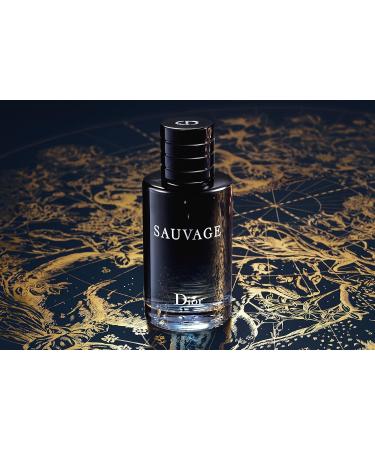 Dior Sauvage for Men Eau De Toilette 3.4 Fl Oz Fresh 3.4 Fl Oz (Pack of 1) - Buy Online on GoSupps.com