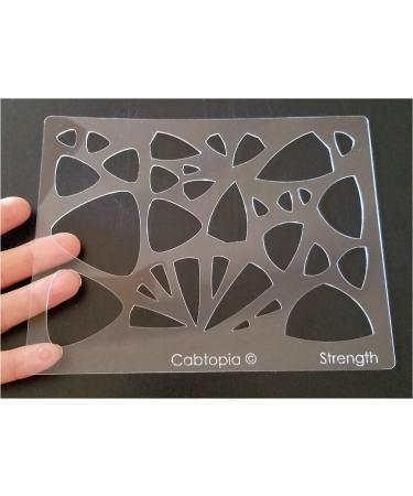Cabtopia 3-Piece Lapidary Jewelry Design Templates - Strength, Temptation, Winsome - Buy Online on GoSupps.com