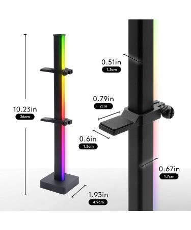 EZDIY-FAB Graphics Card GPU Brace - 5V 3Pin ARGB Video Card Sag Holder Bracket - Anodized Aluminum (Black) for Ultimate GPU Support - Buy Online on GoSupps.com