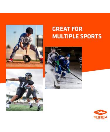 Shock Doctor 201 Ultra BioFlex Groin Guard - Superior Comfort & Protection for Kids & Adults - Blue XL - International Shipping Available - Buy Online on GoSupps.com