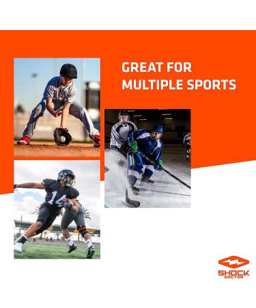 Shock Doctor Men's Impact Shorts with Carbon Cup - Medium | Multi-Youth Size - Buy Online on GoSupps.com