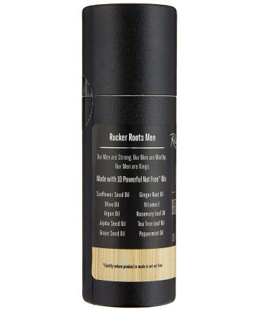 Rucker Roots x King Beard Oil - Nut-Free Blend with 10 Powerful Oils for Healthy Hair Growth, Moisture Lock, and Smooth & Shiny Results - Buy Online on GoSupps.com