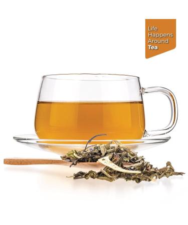 Tealyra White Coconut Cream Loose Leaf Tea - 100g (3.5oz) Pack of 1 | Premium Blend with Coconut Chips, Low Caffeine, High Antioxidants - Buy Online on GoSupps.com