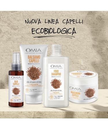 Omia Laboratoires Hair oil Flax seeds - Buy Online on GoSupps.com