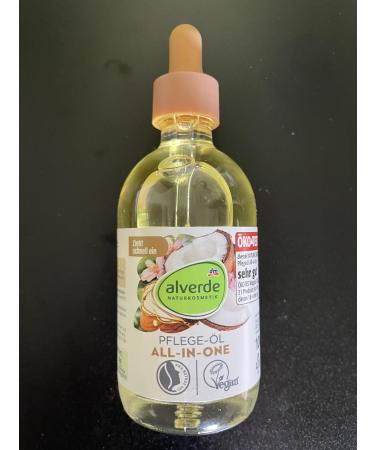 alverde NATURKOSMETIK Alverde AllinOne care oil Organic Almond Organic Coconut 100 ml