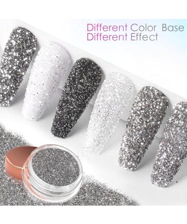 Laza 1.5g Diamond Nail Glitter - Holographic Rhinestones & Pixie Crystals for Stunning Nail Art - Reflective Triangle Glitter Decorations - Buy Online on GoSupps.com