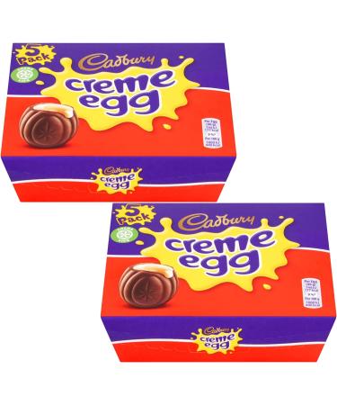 2x Cr me Chocolate Easter Eggs | Creme Eggs | Perfect for Easter Gift | Chocolate Easter Egg 2024 | Chocolate Gifts | Thank You Gifts | Easter Party | 5pk Mini Eggs | 10 Eggs in Total | 200g - Buy Online on GoSupps.com
