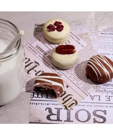 Gourmet Milk Chocolate Cookie Gift Box - Perfect Cookie Gift Basket for Birthdays and Anniversaries - Buy Online on GoSupps.com