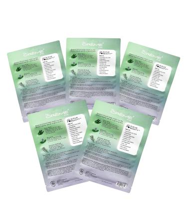 The Cr me Shop Aloe Vera Face Sheet Mask 5 Pack | Korean Skincare for Glowing Skin International Shipping Available - Buy Online on GoSupps.com