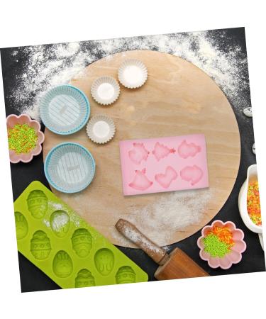 MAGICLULU 5pcs Fruit Cake Mold Clay Molds Silicone Bakeware Biscuit DIY Mould Baking Mold Dessert Mould Non Stick Candy Mold Santa Cake Mold Non Stick Fondant Mold Sample Silica Gel Popsicle 32X18CMx5pcs - Buy Online on GoSupps.com