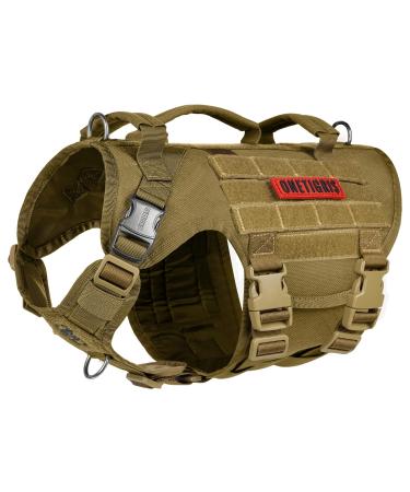 Oneigris dog harness x Destroyer Tactical adjustable anti -trial tableware.